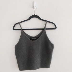 Code X Mode Fuzzy Knit Cropped Blue Sweater, SM